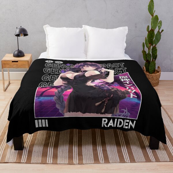 Item preview, Raiden - Genshin Impact designed and sold by fractusbarnsley.