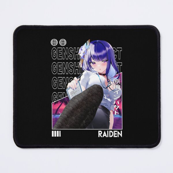 Item preview, Raiden - Genshin Impact designed and sold by fractusbarnsley.