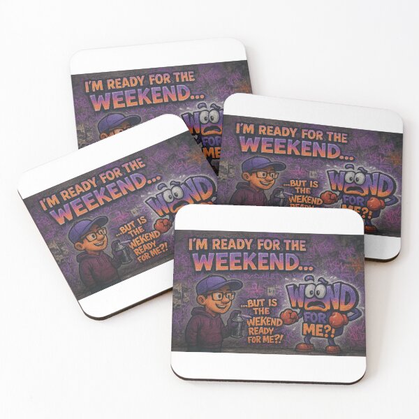 Item preview, Weekend Showdown Graffiti – Funny Cartoon Mural Tee designed and sold by VandalMuse.