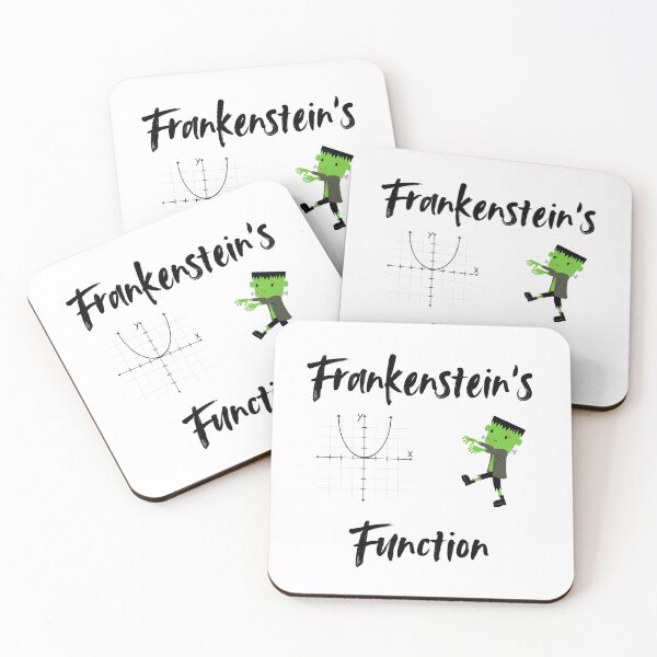 Item preview, Frankenstein's Function Halloween Math Pun designed and sold by ThePungineer.