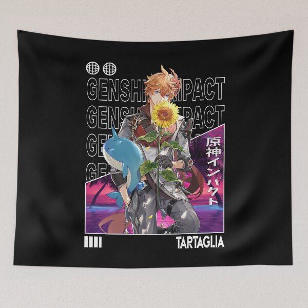 Item preview, Tartaglia - Genshin Impact designed and sold by fractusbarnsley.