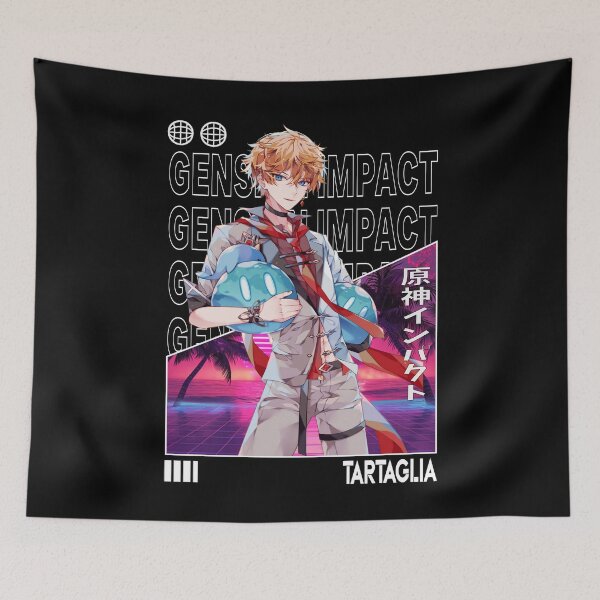 Item preview, Tartaglia - Genshin Impact designed and sold by fractusbarnsley.