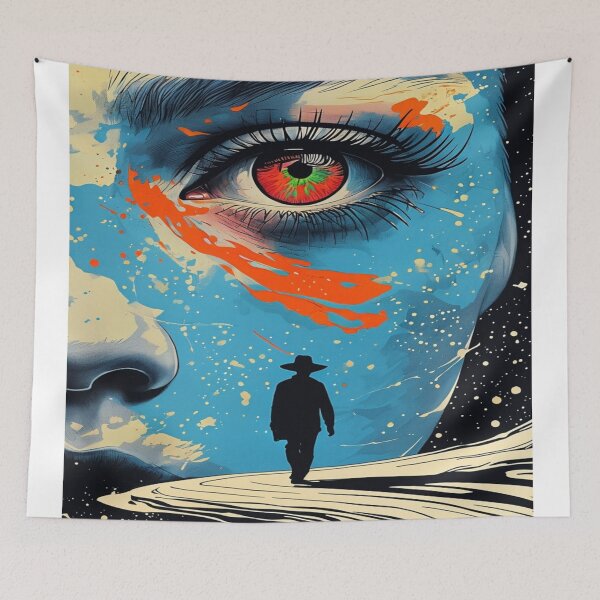 Item preview, Girl eyes wallpaper designed and sold by saly55887.