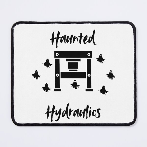 Item preview, Haunted Hydraulics Halloween Mechanical Engineering Pun designed and sold by ThePungineer.