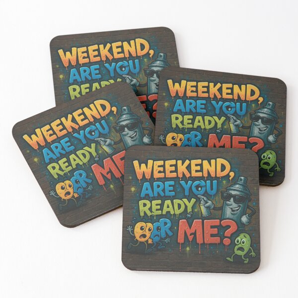 Item preview, Weekend Cartoon Graffiti – Funny Spray Can Street Art designed and sold by VandalMuse.