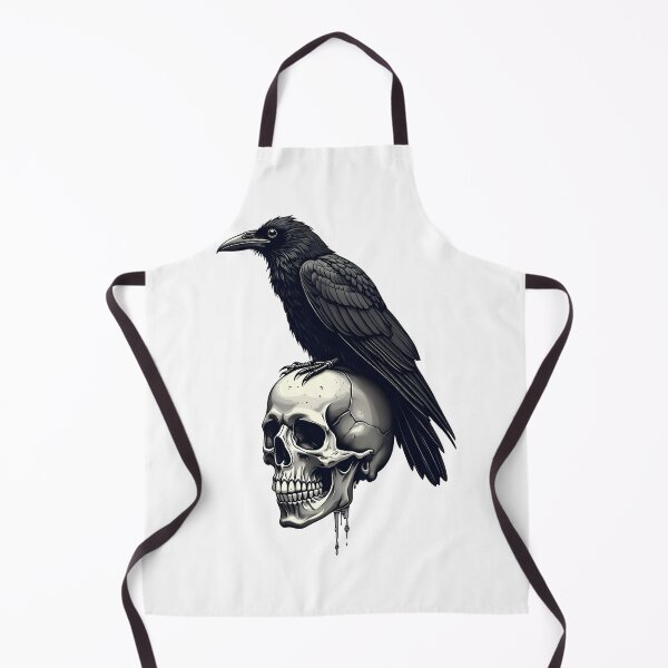 Item preview, Raven Skull Gothic designed and sold by VibeTCreations.