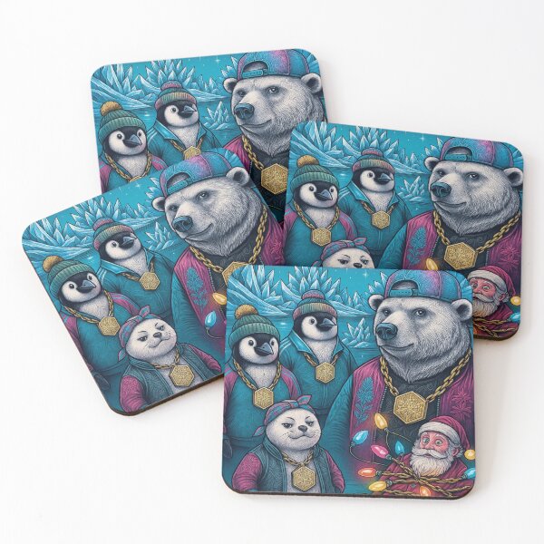Item preview, CHRISTMAS HOLIDAY SPOOF - Christmas in Antartica  designed and sold by CleverCulture.