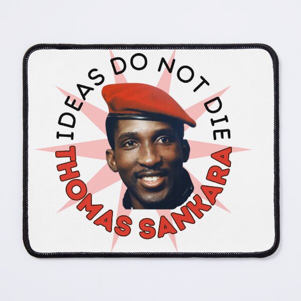 Item preview, Thomas Sankara Ideas Do Not Die Revolution Art Print designed and sold by Neo Arada.