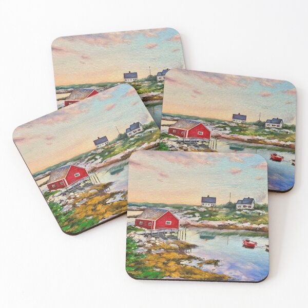 Item preview, Peggy's Cove Nova Scotia designed and sold by ElleVictoriaArt.
