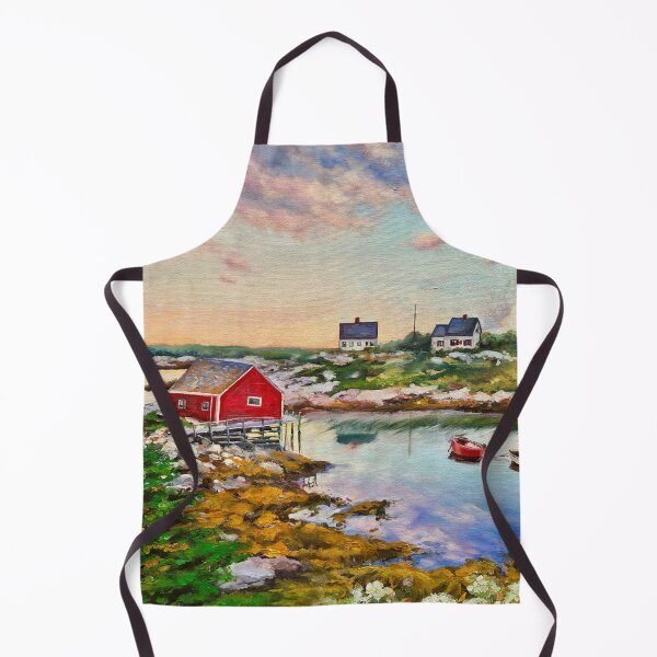 Item preview, Peggy's Cove Nova Scotia designed and sold by ElleVictoriaArt.