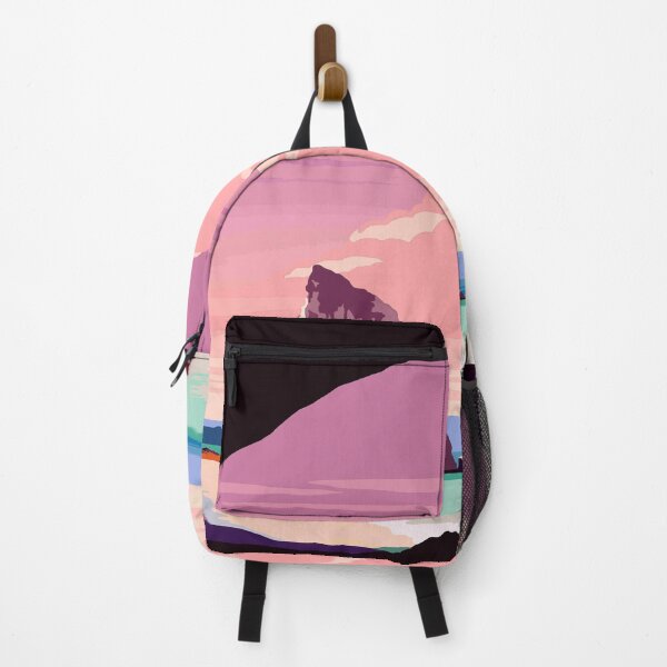 Item preview, Pink Clouds over Coastal Rock designed and sold by Roundspace3789.