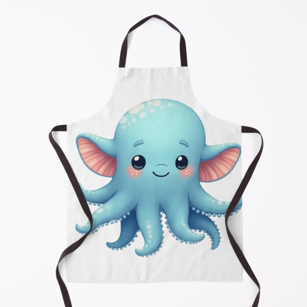 Item preview, Cute Dumbo Octopus Kawaii Sea Creature designed and sold by Bareradesigns.