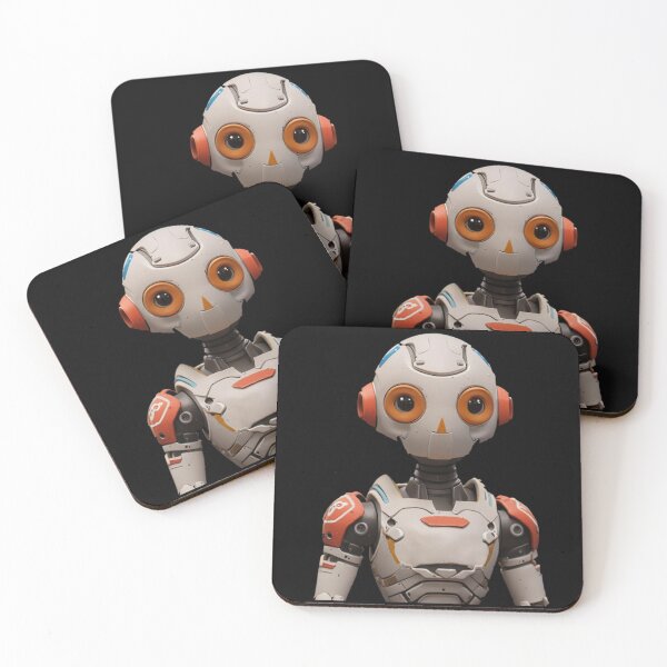 Item preview, Funny Robot Plastic Grey Sci-Fi  designed and sold by Static-Fractal.