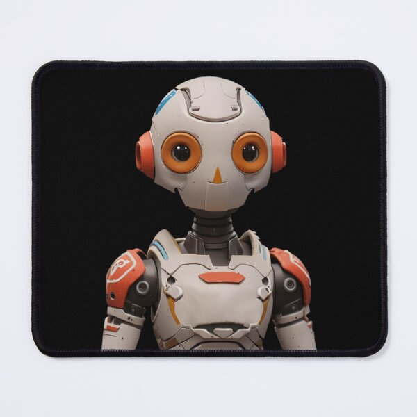 Item preview, Funny Robot Plastic Grey Sci-Fi designed and sold by Static-Fractal.