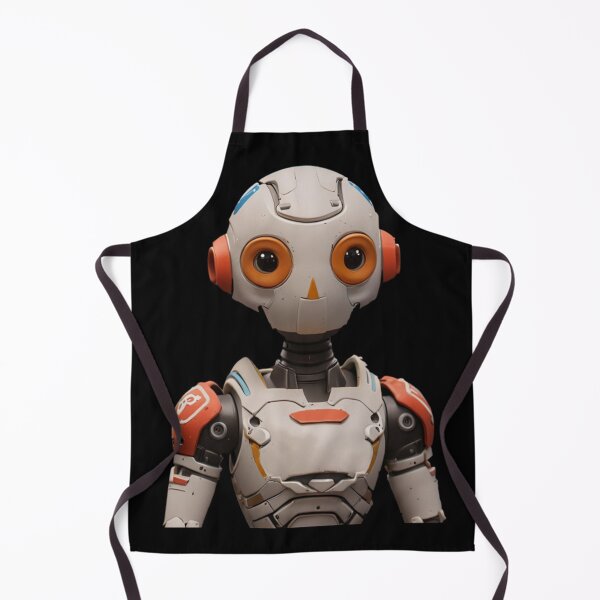 Item preview, Funny Robot Plastic Grey Sci-Fi designed and sold by Static-Fractal.