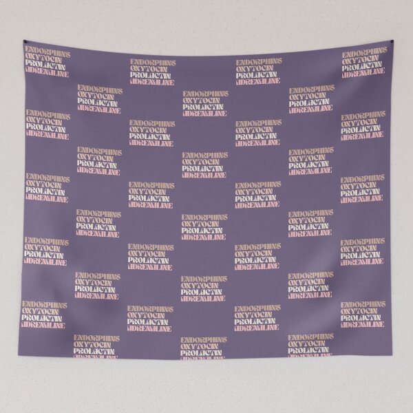 Item preview, Endorphins, Oxytocin, Prolactin, Adrenaline Birth Doula Text designed and sold by shminoa.