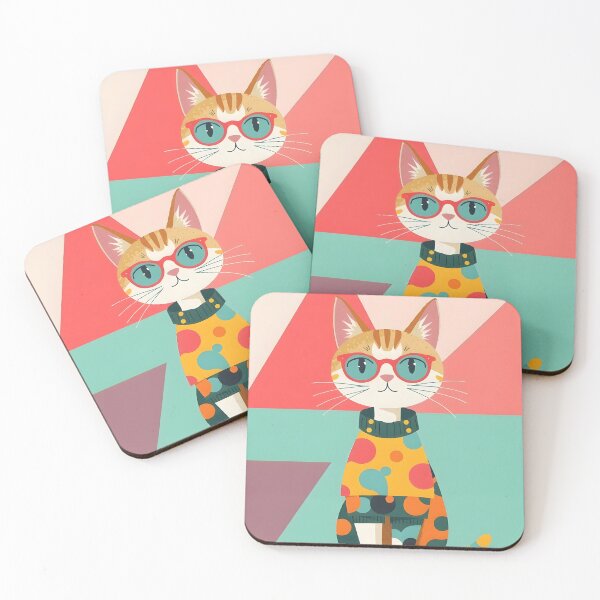 Item preview, Fashionista cat portrait  designed and sold by Ponted.