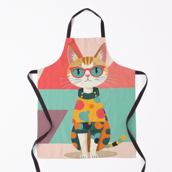 Item preview, Fashionista cat portrait designed and sold by Ponted.