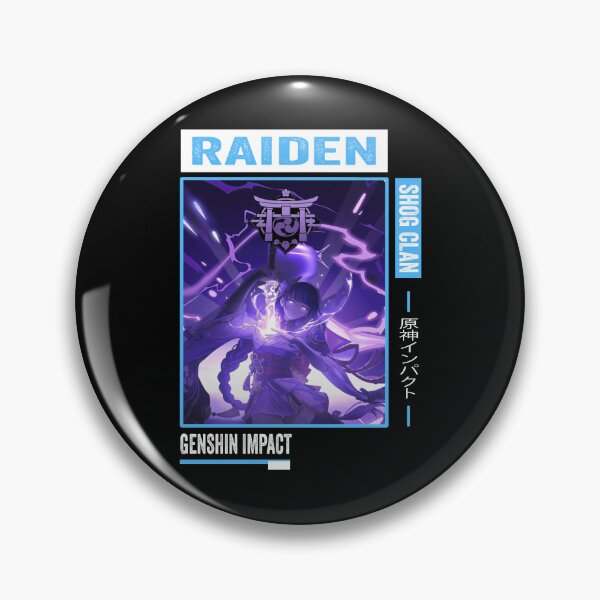Item preview, Raiden - Genshin Impact  designed and sold by Anni-tett.