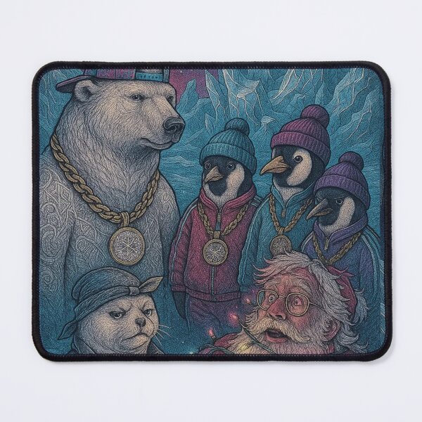 Item preview, CHRISTMAS HOLIDAY - SPOOF - Christmas in Antartica designed and sold by CleverCulture.