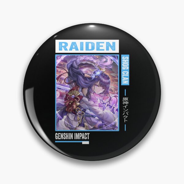 Item preview, Raiden - Genshin Impact  designed and sold by Anni-tett.