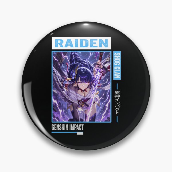 Aperçu de l'œuvre Raiden - Genshin Impact créée et vendue par Anni-tett.