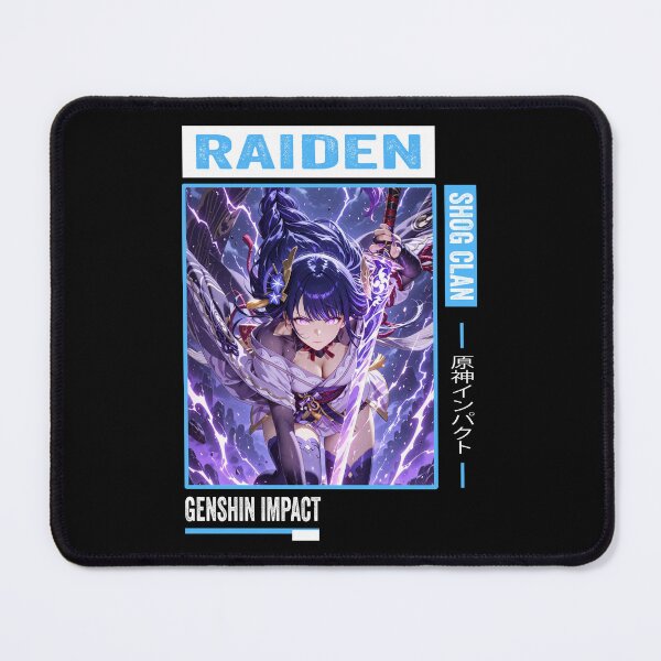 Item preview, Raiden - Genshin Impact designed and sold by Anni-tett.