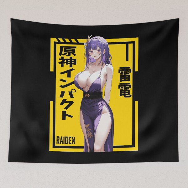 Item preview, Raiden - Genshin Impact  designed and sold by Anni-tett.