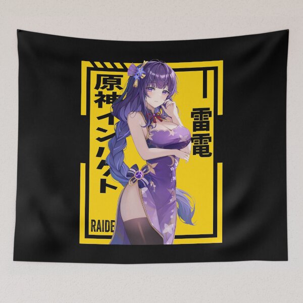 Item preview, Raiden - Genshin Impact  designed and sold by Anni-tett.