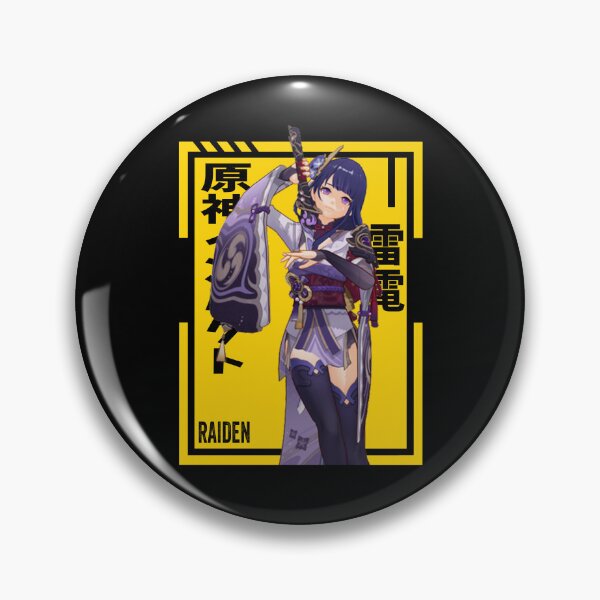 Item preview, Raiden - Genshin Impact  designed and sold by Anni-tett.