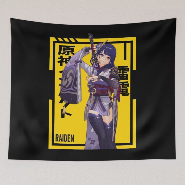 Item preview, Raiden - Genshin Impact  designed and sold by Anni-tett.