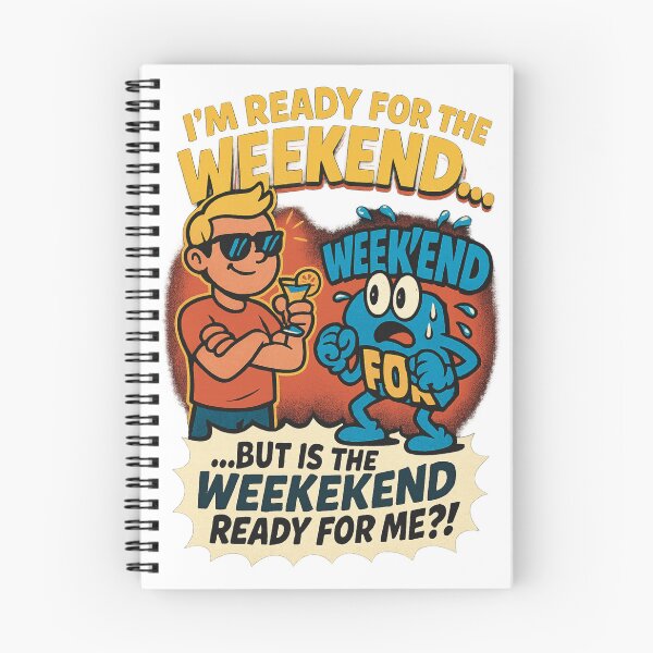 Item preview, Weekend Showdown – Funny Cartoon Faceoff T-Shirt designed and sold by VandalMuse.