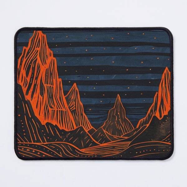 Item preview, Serial Mountains Pattern designed and sold by saly55887.