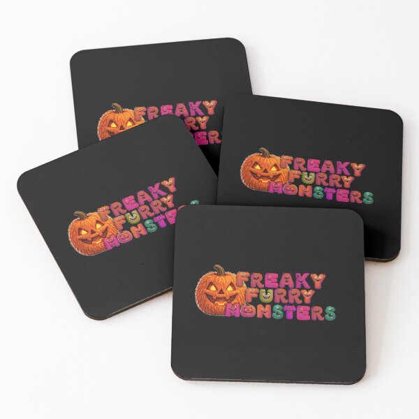 Item preview, Freaky Furry Monsters - Halloween All Year Long - Name With Pumpkin Logo designed and sold by FFM-Halloween.