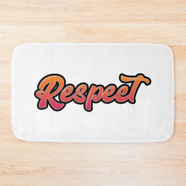 Item preview, RESPECT – Dynamic handlettering style in orange to pink with black outline and cool gradient designed and sold by Sim-PX.