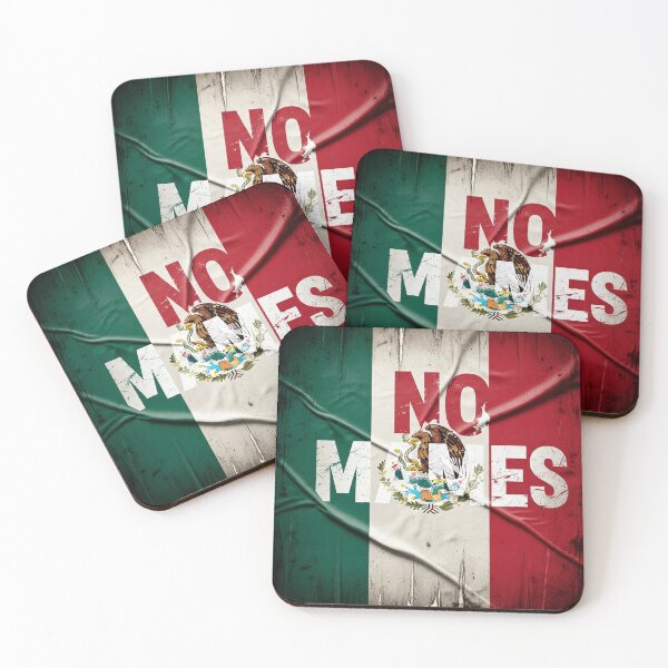 Item preview, Distressed Mexican Flag 'No Mames' Statement Design designed and sold by Amelia Design.