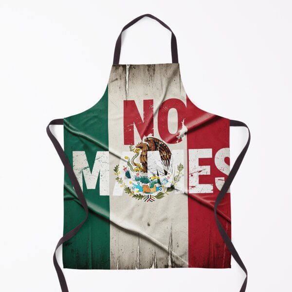 Item preview, Distressed Mexican Flag 'No Mames' Statement Design designed and sold by Amelia Design.