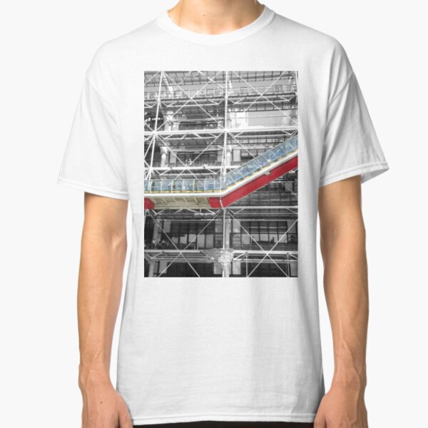 Red Slash no. 3, Centre Pompidou Classic T-Shirt
