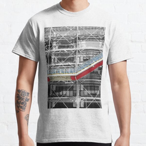 Red Slash no. 3, Centre Pompidou Classic T-Shirt
