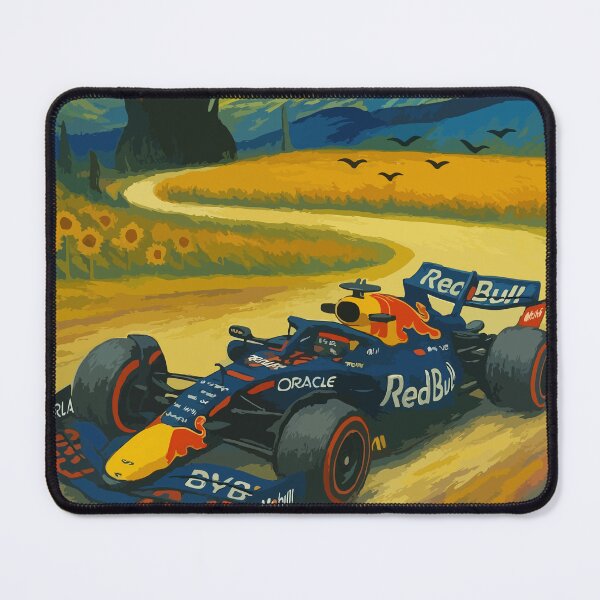 Item preview, Formula 1 in a Starry Night Van Gogh Style designed and sold by -DEEWOLF-.