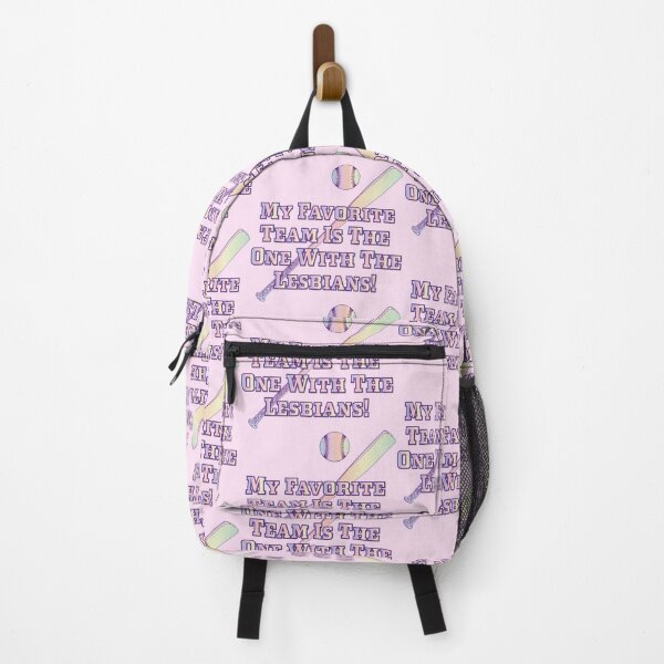 Item preview, My Favorite Team Is The One With The Lesbians - Women's Baseball Edition designed and sold by Uniq1.Arts.
