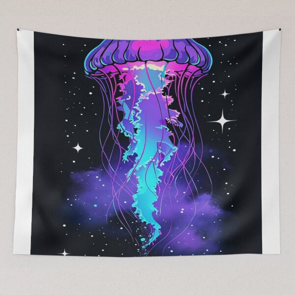 Item preview, glowing jellyfish pattern designed and sold by saly55887.