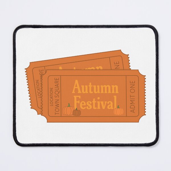 Item preview, Autumn Festival Ticket designed and sold by evereads.