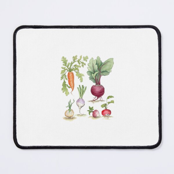 Item preview, Watercolour root vegetables designed and sold by ollygart.