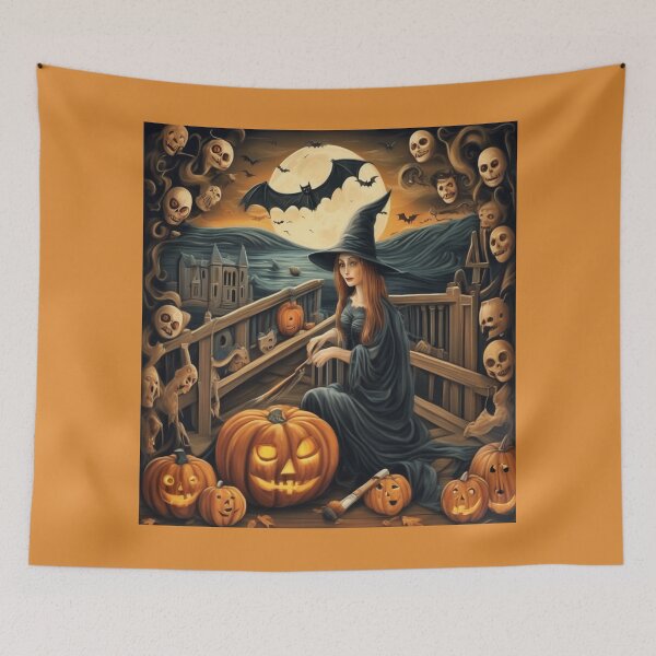 Item preview, Halloween 2025: Terror and Fun designed and sold by Artisticanvas.