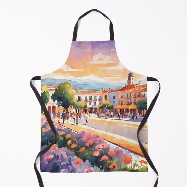 Item preview, La plaza at sunset designed and sold by Ponted.