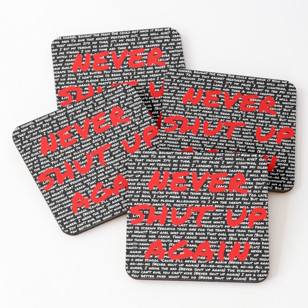 Item preview, Heathers Lyrics designed and sold by broadwaygirl142.