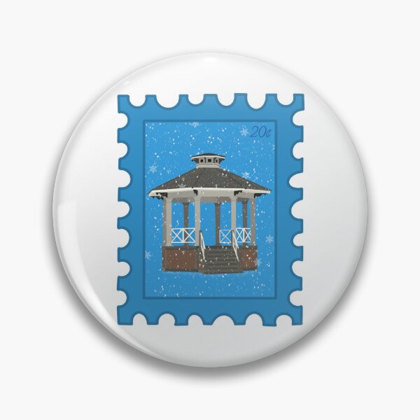 Item preview, Winter Vibes Stamp designed and sold by evereads.