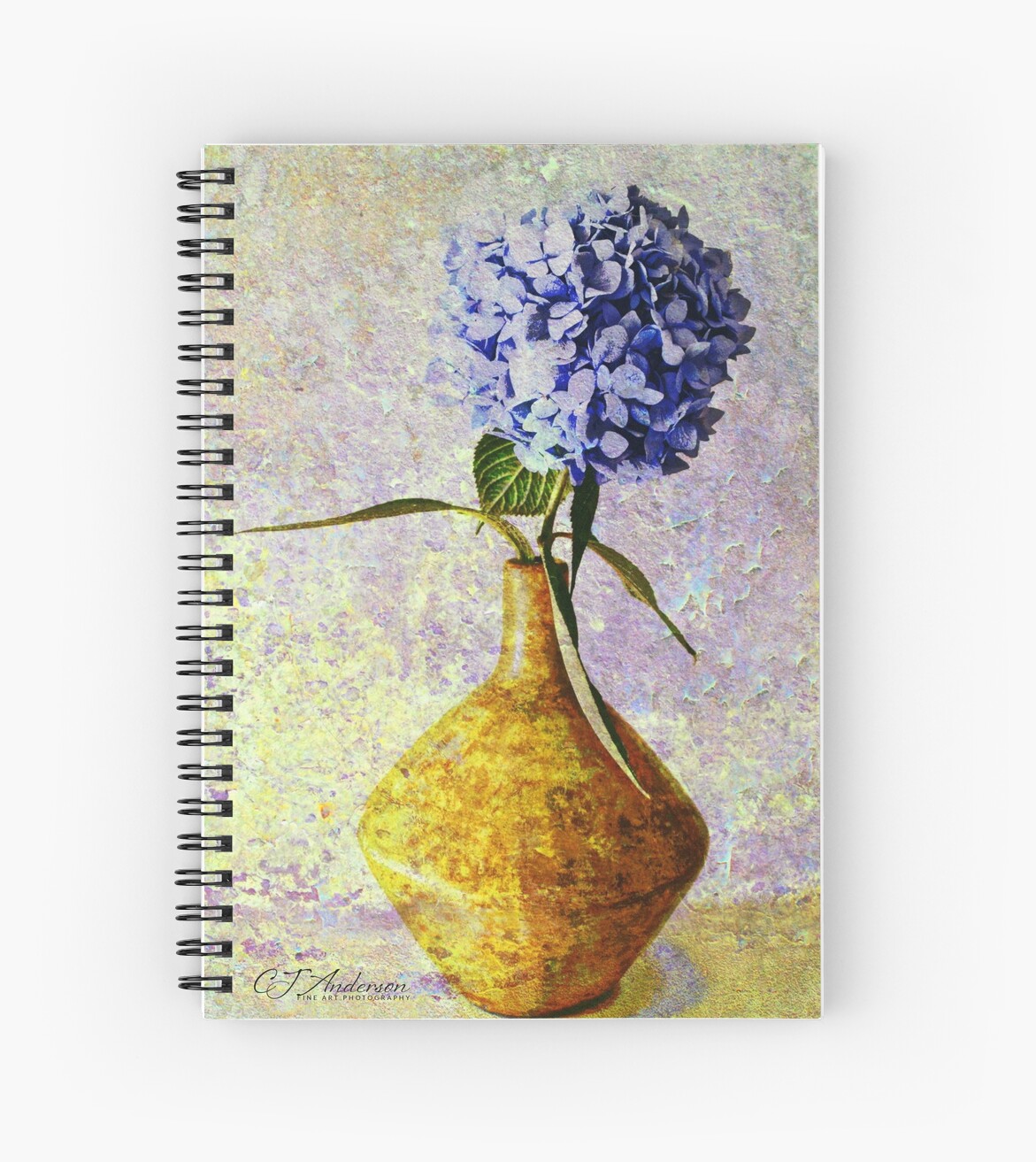 An Empty Vase No More Spiral Notebook By Cjanderson Redbubble