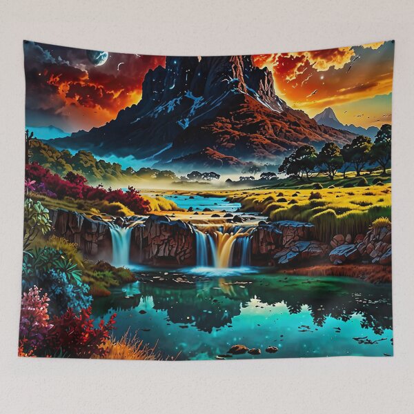 Item preview, At the foot of the Magic Mountain designed and sold by PixelParadies.